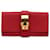 Rote Medor-Leder-Clutch von Hermès Kalbähnliches Kalb  ref.1210486