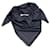 Grauer Schal aus Seidenwolle von Givenchy 4Allover-Ton-in-Ton-G Anthrazitgrau  ref.1210507