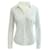 Autre Marque White Shirt with Crochet Elements Cream Cotton  ref.1210521