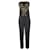 Givenchy Verzierter schwarzer Jumpsuit Polyester  ref.1210533