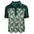 Autre Marque Camisa de Manga Corta Verde con Encaje Poliéster  ref.1210536