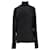 Suéter masculino Tommy Hilfiger de algodão orgânico e seda com gola redonda em algodão preto  ref.1210539