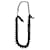 Lanvin Long collier de perles Noir  ref.1210550