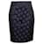 Autre Marque Black Pencil Skirt with Blue Dots Multiple colors Polyester  ref.1210565