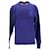 Tommy Hilfiger Suéter masculino bordado com monograma Azul Algodão  ref.1210597