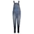 Autre Marque Jeans-Strampler mit Reißverschlüssen Blau Baumwolle  ref.1210613