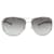 Prada Schwarz-weiße Pilotensonnenbrille Acetat Zellulosefaser  ref.1210649
