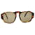 Chanel lunettes de soleil tortue Acetate Fibre de cellulose Marron  ref.1210664