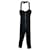 Reformation Slim Fit Black Jumpsuit Polyester  ref.1210669