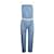 Sacai Luck Jeans-Overall Blau Baumwolle  ref.1210670