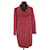 Max & Moi Wool coat Dark red  ref.1210760