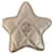 Portamonete stella Chanel D'oro Pelle  ref.1210820