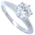 Tiffany & Co Solitaire Silvery Platinum  ref.1210954