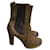 PRADA  Ankle boots T.eu 36.5 Suede Beige  ref.1211001