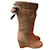 Chloé CHLOE  Boots T.eu 37.5 Suede Camel  ref.1211002