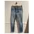 SAINT LAURENT  Jeans T.fr 36 cotton Blue  ref.1211006