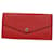 Louis Vuitton Portefeuille Sarah Vermelho Couro  ref.1211119