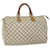 Louis Vuitton Speedy 35 Branco Lona  ref.1211257