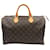 Louis Vuitton Speedy Brown Cloth  ref.1211409