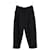 Stella Mc Cartney Pantalones plisados Stella McCartney de algodón negro  ref.1211676