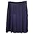 Weekend Max Mara Pleated Skirt in Navy Blue Virgin Wool  ref.1211681