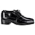 Stella Mc Cartney Stella McCartney Lace-Up Loafers in Black Leather Acrylic  ref.1211702