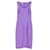 Michael Kors Sleeveless Shift Dress in Purple Wool  ref.1211716