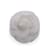 Chanel Broche de flor de camélia com glitter em tecido branco vintage Lona  ref.1211730