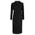 Vestido Max Mara de manga larga en triacetato negro Sintético  ref.1211733