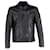 Givenchy-Jacke mit Kragen und Reißverschluss aus schwarzem Leder  ref.1211735