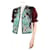 Hermès Multicoloured tropical printed silk vest - size UK 10 Multiple colors Cashmere  ref.1211767