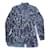 Abrigo exclusivo de Louis Féraud 38/40 color abigarrado muy chic Azul marino Sintético  ref.1211813