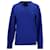 Tommy Hilfiger Suéter masculino macio com decote em V em nylon azul  ref.1211912