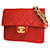 Chanel Mini matelassé Red Leather  ref.1212371