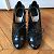 Botines DIOR T.EU 37.5 de cuero charol Negro - vista 3
