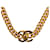 Goldene Chanel CC-Kettenglieder-Halskette Gelbes Gold  ref.1212683