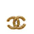 Bracelet de costume broche CC Chanel doré Métal  ref.1212684