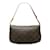 Brown Louis Vuitton Monogram Pochette Accessoires Baguette Leather  ref.1212686