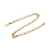 Goldfarbener Chanel CC Kettengliedergürtel Golden Metall  ref.1212711