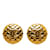 Clipe Chanel CC dourado em brincos Banhado a ouro  ref.1212718