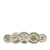 Goldfarbene Haarspange mit Chanel-Logo Golden Metall  ref.1212742