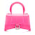 Pink Balenciaga Hourglass XS Satchel Leather  ref.1212763