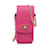 Pink Chanel CC Caviar Phone Crossbody Bag Leather  ref.1212765