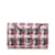Borsa a tracolla con patta rosa Chanel media classica foderata in tweed Pelle  ref.1212766