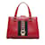 Red Gucci Sylvie Satchel Leather  ref.1212780
