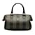 Black Fendi Pequin Boston Bag Leather  ref.1212801