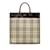 Cabas beige Burberry House Check Cuir  ref.1212816
