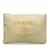 Bolsa Clutch Chanel Deauville O Amarela Amarela Amarelo Vime  ref.1212821
