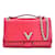 Bolso satchel con cadena Louis Vuitton Monogram Cuir Plume Ecume rojo Roja Cuero  ref.1212843