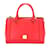 Bolso satchel MCM Nuovo de cuero rojo Roja  ref.1212844